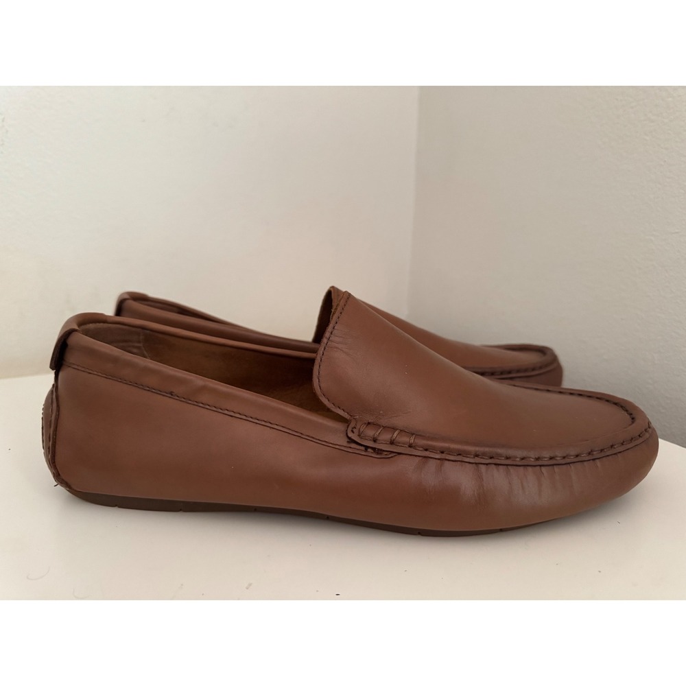 Cole Haan Gunnison Driver Loafers Mens 10 M British Tan Leather C26989